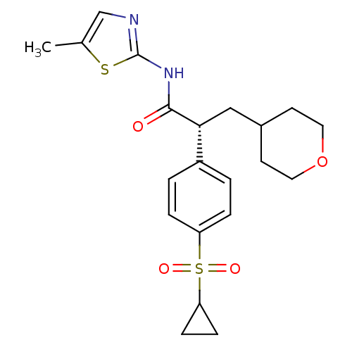 Chemical structure of BindingDB Monomer ID 50251390