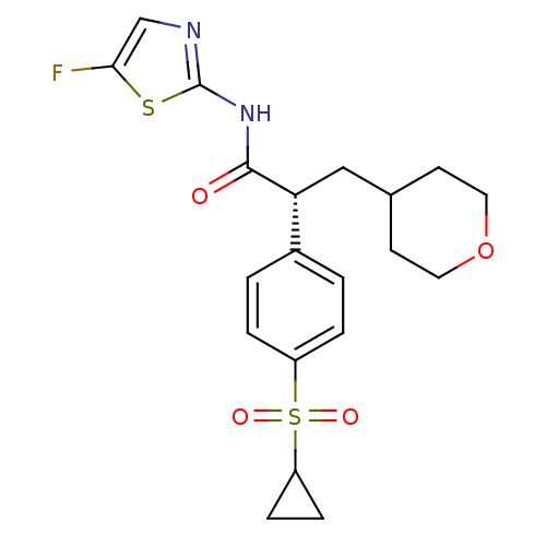 Chemical structure of BindingDB Monomer ID 50251391