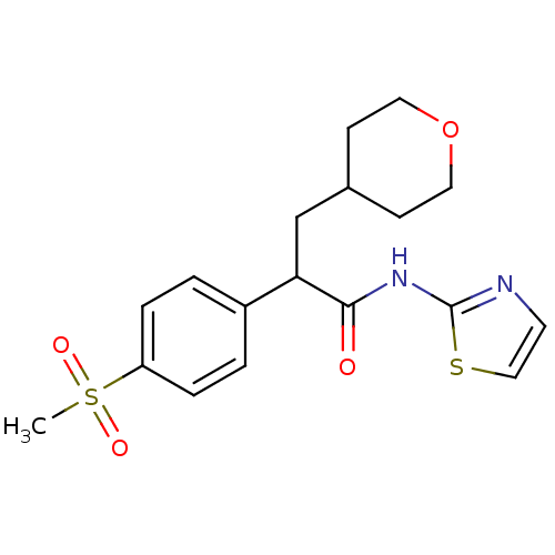 Chemical structure of BindingDB Monomer ID 50251832