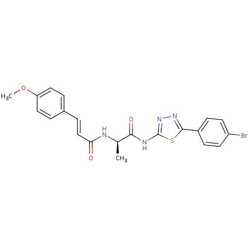 Chemical structure of BindingDB Monomer ID 50251876