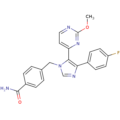 Chemical structure of BindingDB Monomer ID 50252182