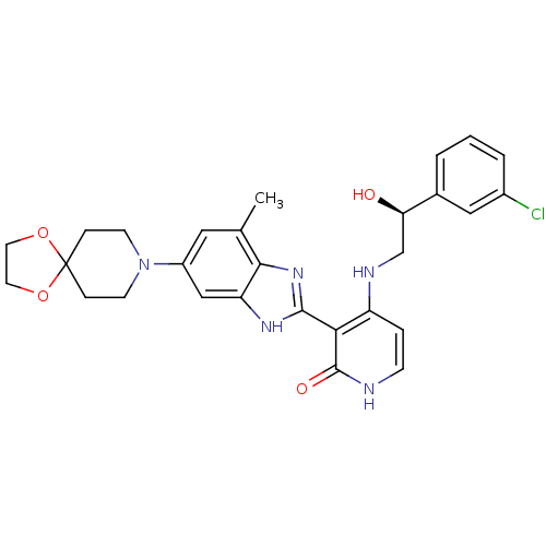 Chemical structure of BindingDB Monomer ID 50252193