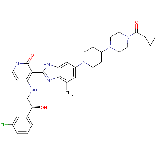 Chemical structure of BindingDB Monomer ID 50252300