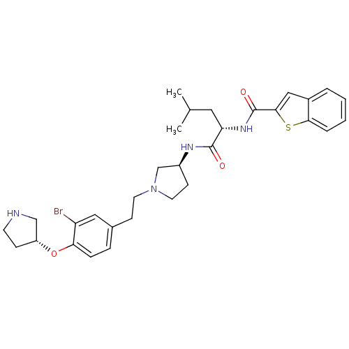 Chemical structure of BindingDB Monomer ID 50252354