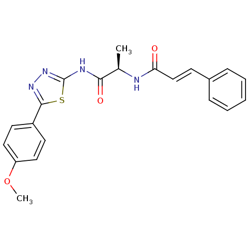 Chemical structure of BindingDB Monomer ID 50252583