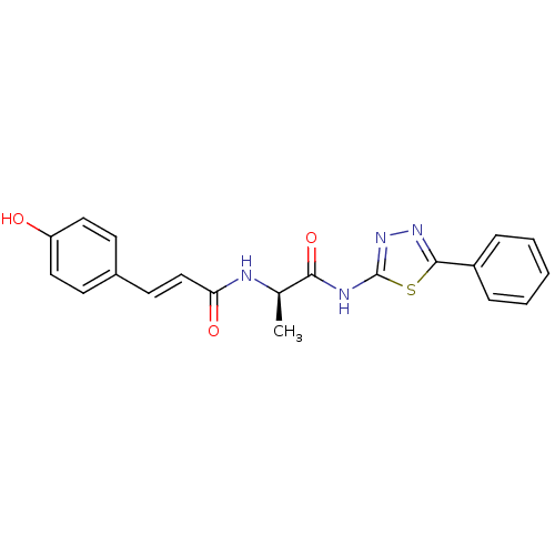Chemical structure of BindingDB Monomer ID 50252584