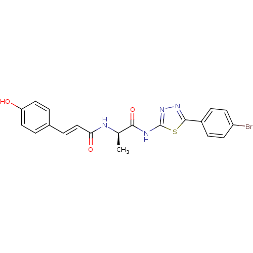 Chemical structure of BindingDB Monomer ID 50252587