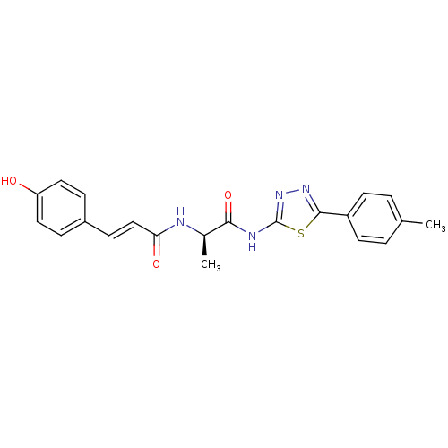 Chemical structure of BindingDB Monomer ID 50252641