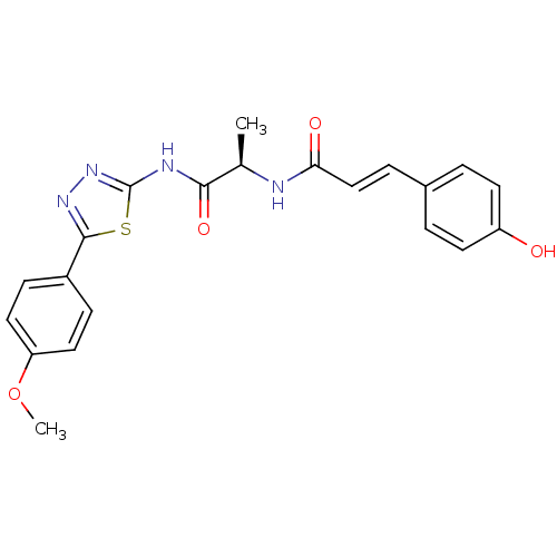 Chemical structure of BindingDB Monomer ID 50252642