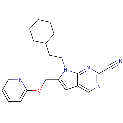 Chemical structure of BindingDB Monomer ID 50252655