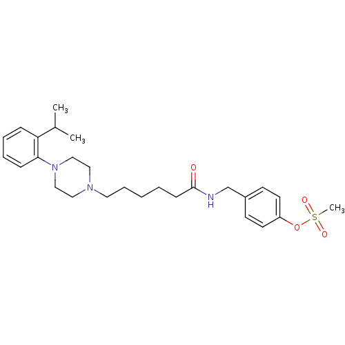 Chemical structure of BindingDB Monomer ID 50252692