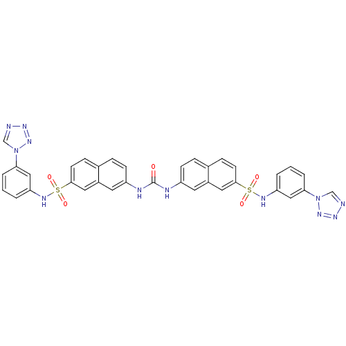 Chemical structure of BindingDB Monomer ID 50253168