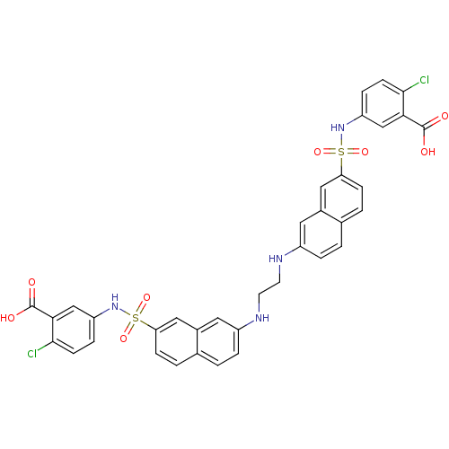 Chemical structure of BindingDB Monomer ID 50253194