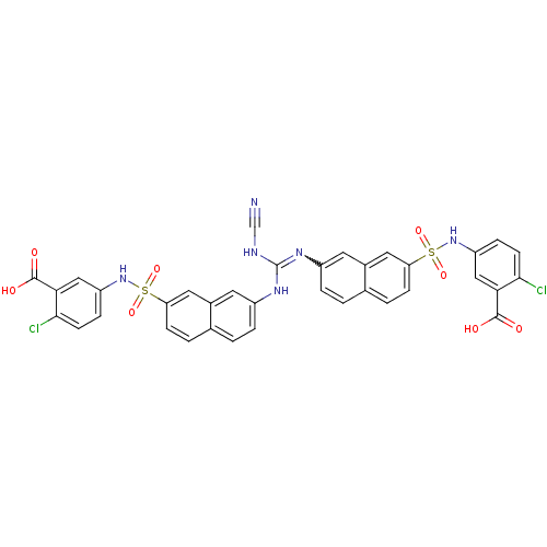 Chemical structure of BindingDB Monomer ID 50253198