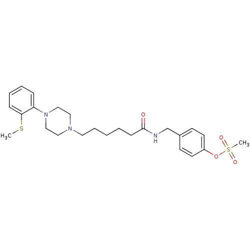 Chemical structure of BindingDB Monomer ID 50253284