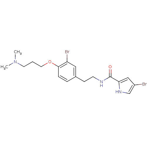 Chemical structure of BindingDB Monomer ID 50253285