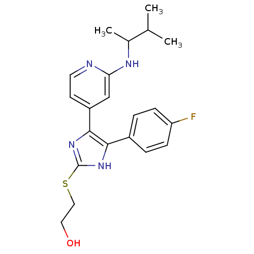 Chemical structure of BindingDB Monomer ID 50253320