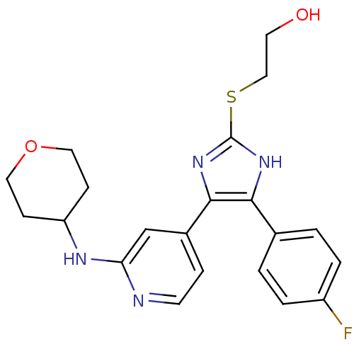Chemical structure of BindingDB Monomer ID 50253323