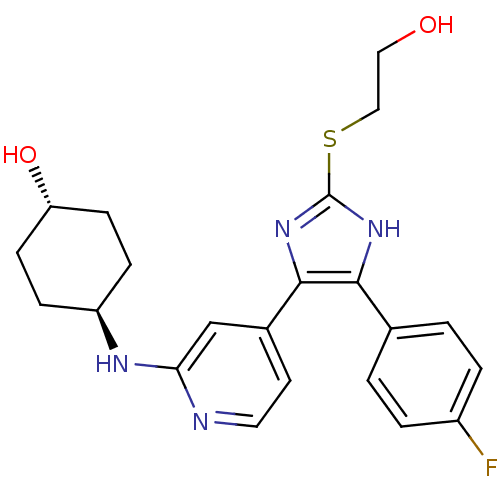 Chemical structure of BindingDB Monomer ID 50253374