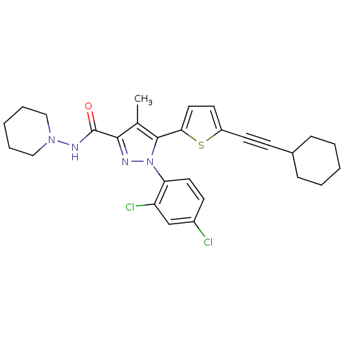Chemical structure of BindingDB Monomer ID 50253527