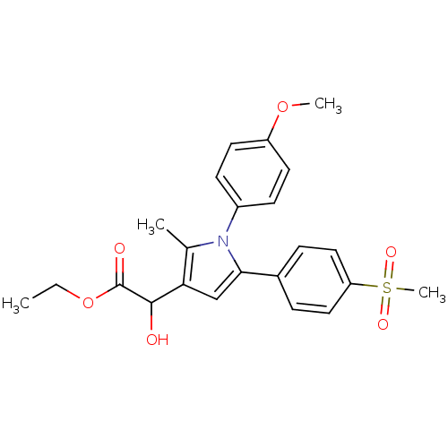 Chemical structure of BindingDB Monomer ID 50253542