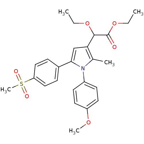 Chemical structure of BindingDB Monomer ID 50253601