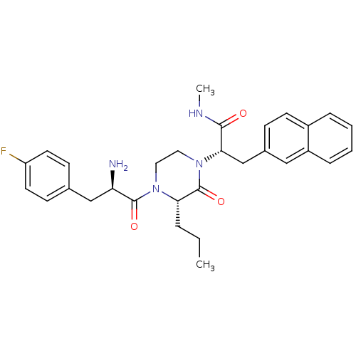 Chemical structure of BindingDB Monomer ID 50253695