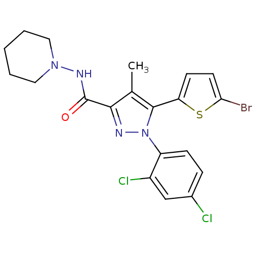 Chemical structure of BindingDB Monomer ID 50253704