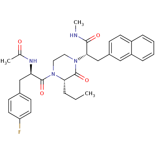 Chemical structure of BindingDB Monomer ID 50253733