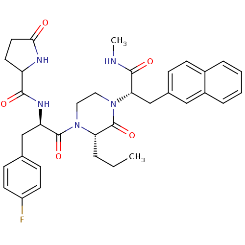 Chemical structure of BindingDB Monomer ID 50253736