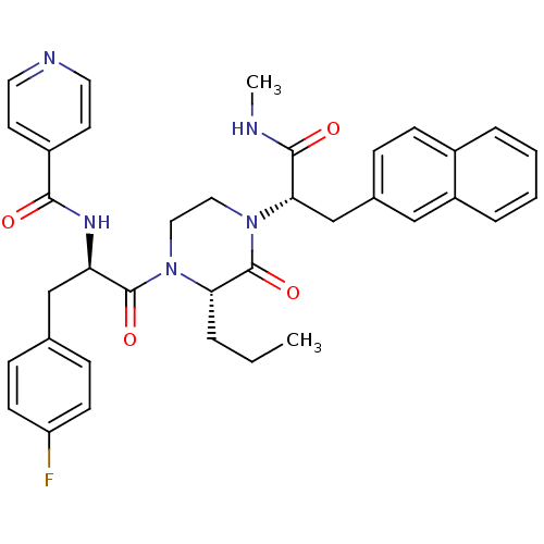 Chemical structure of BindingDB Monomer ID 50253738