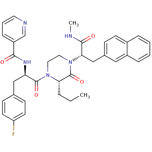 Chemical structure of BindingDB Monomer ID 50253739