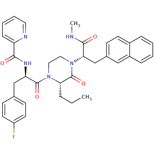 Chemical structure of BindingDB Monomer ID 50253740