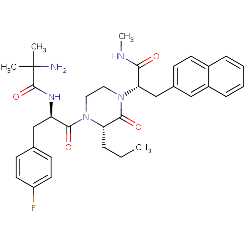 Chemical structure of BindingDB Monomer ID 50253741
