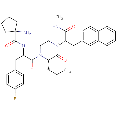 Chemical structure of BindingDB Monomer ID 50253744