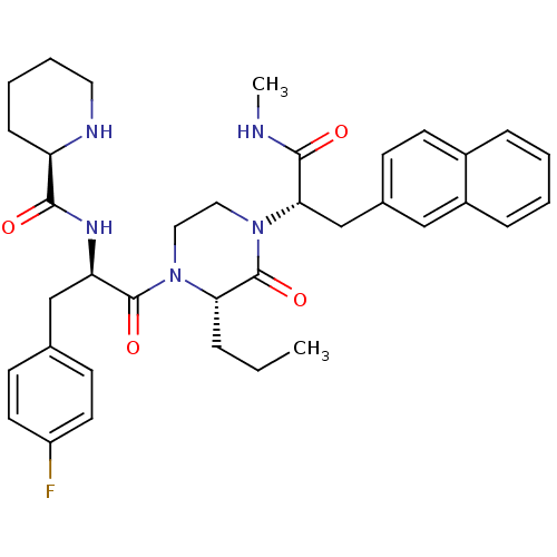 Chemical structure of BindingDB Monomer ID 50253748