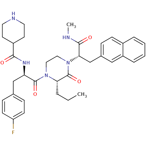 Chemical structure of BindingDB Monomer ID 50253749