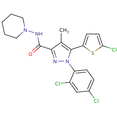 Chemical structure of BindingDB Monomer ID 50253755