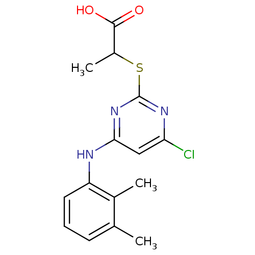 Chemical structure of BindingDB Monomer ID 50253802