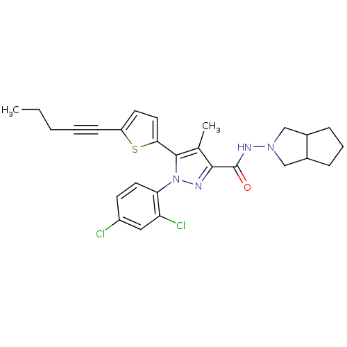Chemical structure of BindingDB Monomer ID 50253804
