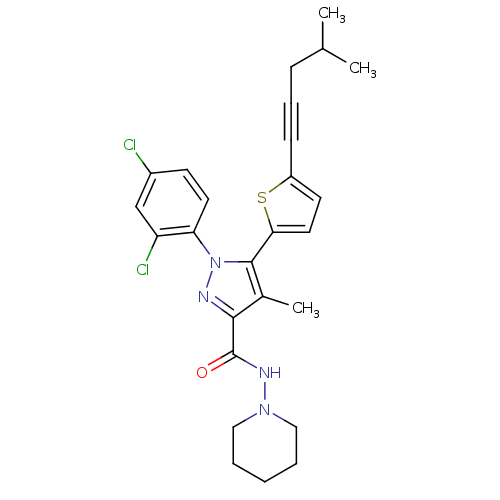 Chemical structure of BindingDB Monomer ID 50253806