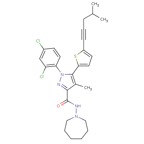 Chemical structure of BindingDB Monomer ID 50253807