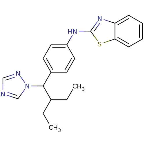 Chemical structure of BindingDB Monomer ID 50253810
