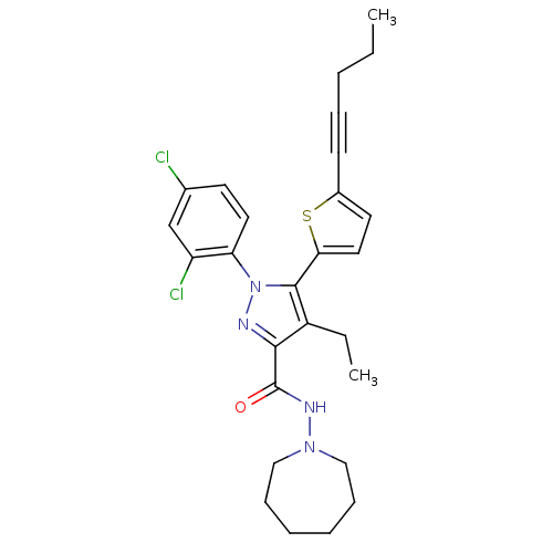 Chemical structure of BindingDB Monomer ID 50253844