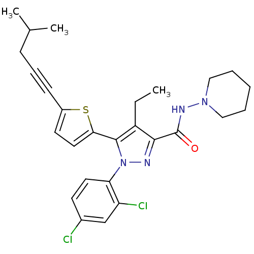 Chemical structure of BindingDB Monomer ID 50253845