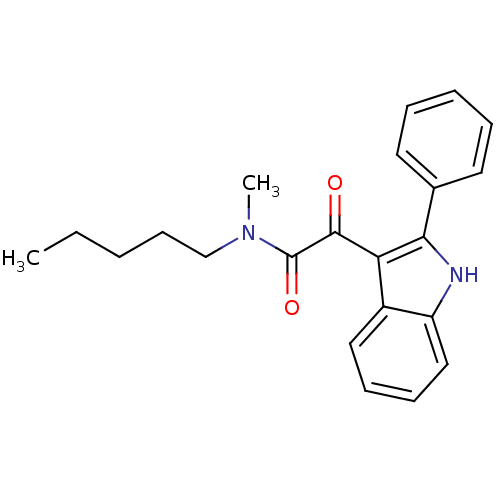 Chemical structure of BindingDB Monomer ID 50253855