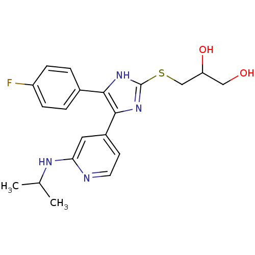Chemical structure of BindingDB Monomer ID 50253906