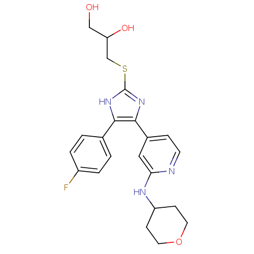 Chemical structure of BindingDB Monomer ID 50253907