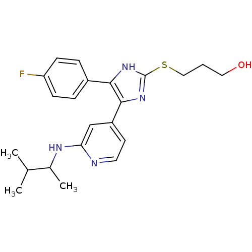 Chemical structure of BindingDB Monomer ID 50253946