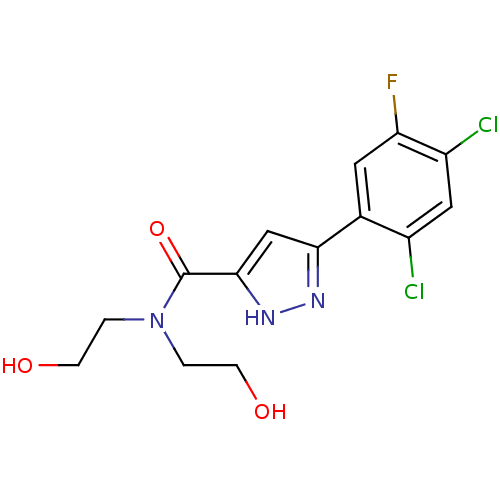 Chemical structure of BindingDB Monomer ID 50253960